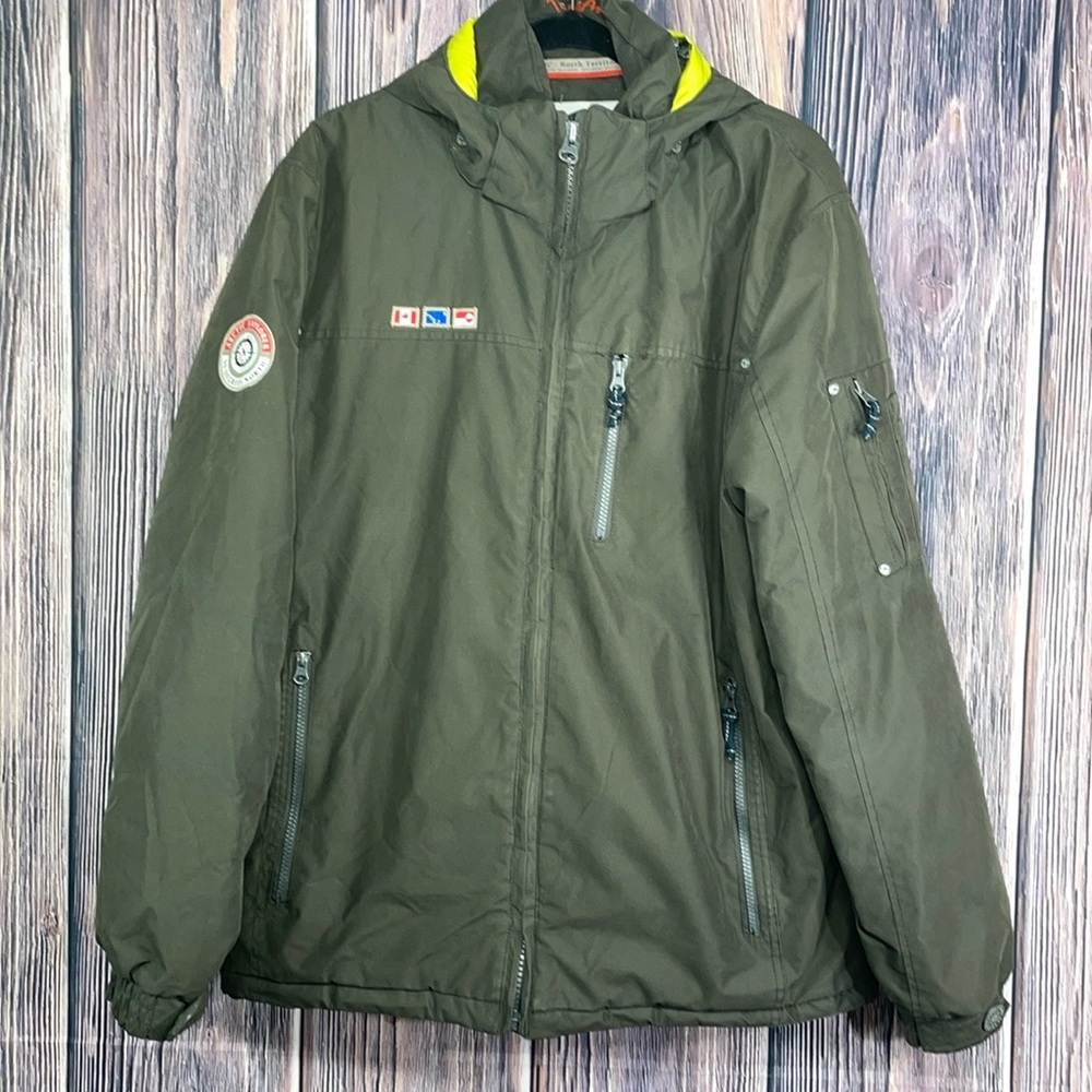 Exploration G.I.G.A. DX North Pole Territorial Claims Parka Jacket L Col…